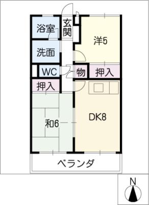 ロイヤル御器所の間取り