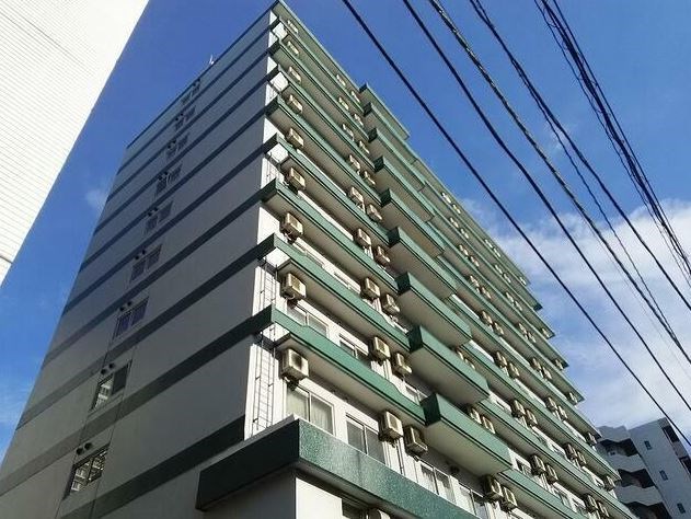 港区海岸のマンションの建物外観