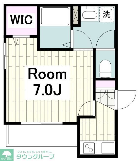 藤沢市片瀬海岸のマンションの間取り