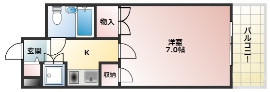 エクセレントコートの間取り