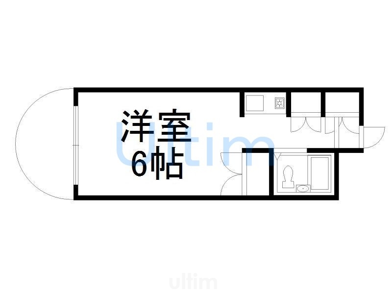 サンコート五條の間取り