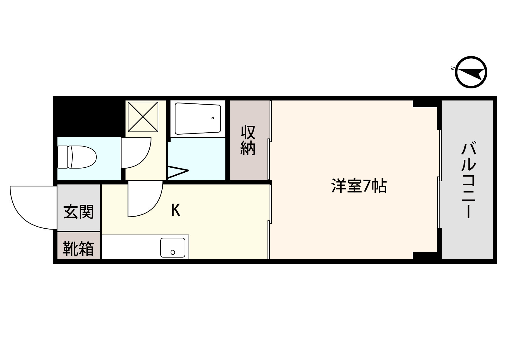 アシスト第3福井マンションIIの間取り