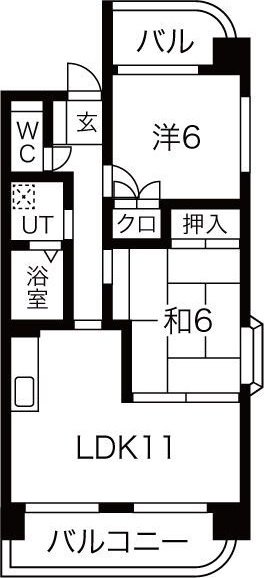 アネックス一宮駅前の間取り