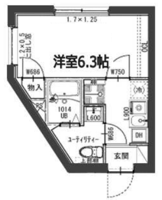 アイリス東品川の間取り