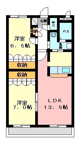 バローゼ５の間取り