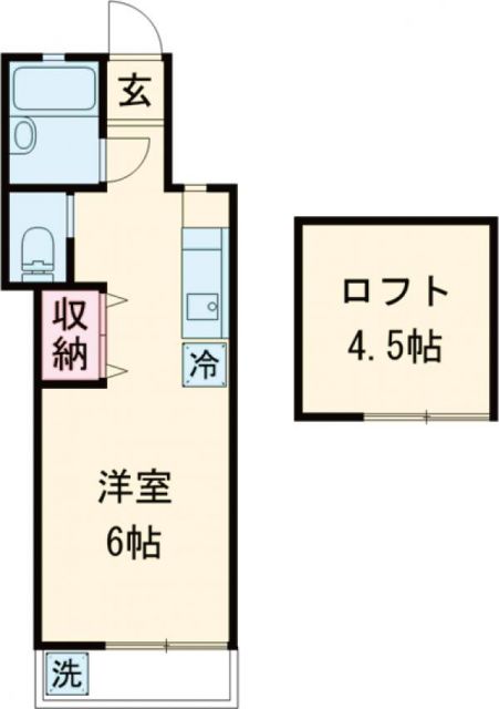 コーポアルスターの間取り