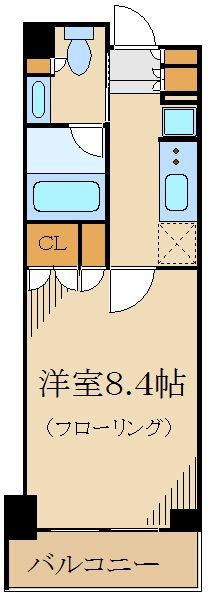 新宿区中落合のマンションの間取り