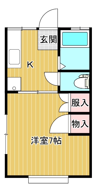 シティハウスの間取り