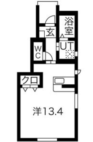 イルソーレ　新築　2階建の間取り