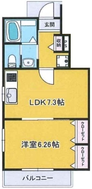 ロイヤルコート高根台の間取り