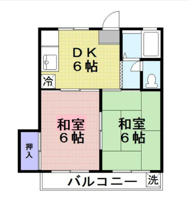 スカイハイツ_間取り_0