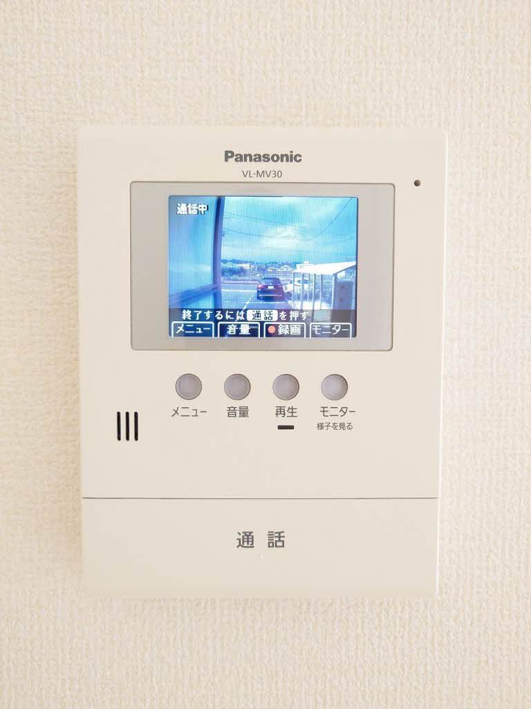 セキュリティ　モニタ付きドアホン