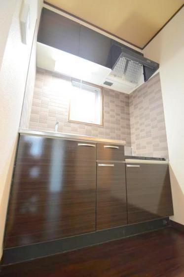 キッチン　２口ガスコンロ可