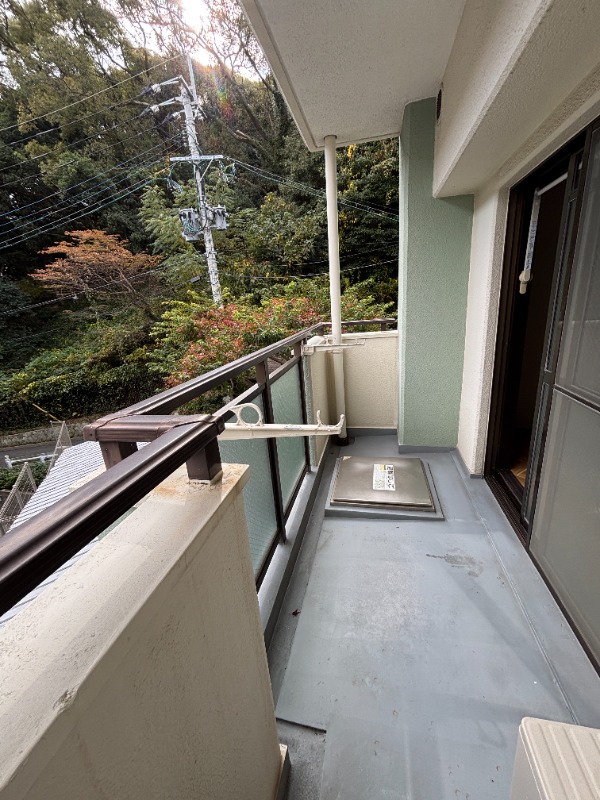 バルコニー　２０５室　写真