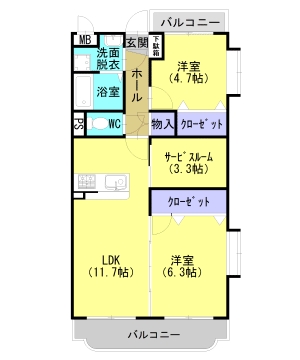 Y・Kストーク_間取り_0