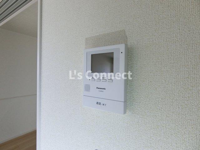 セキュリティ　突然の来客もＴＶモニターホンでしっかり確認。