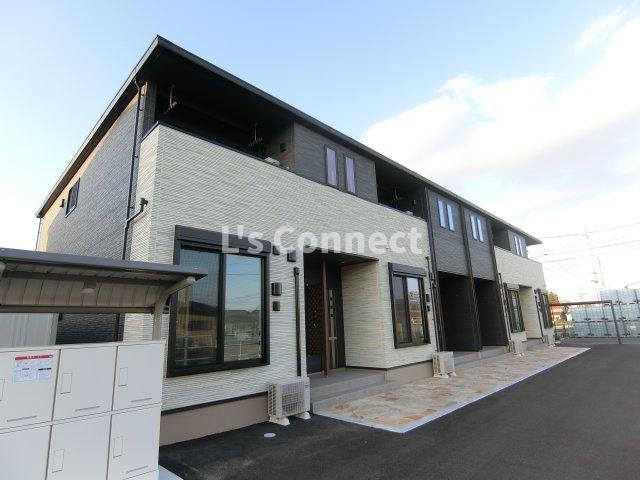 建物外観　２０２３年築のアパートです。