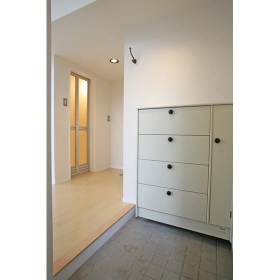 玄関　シューズＢＯＸ備え付