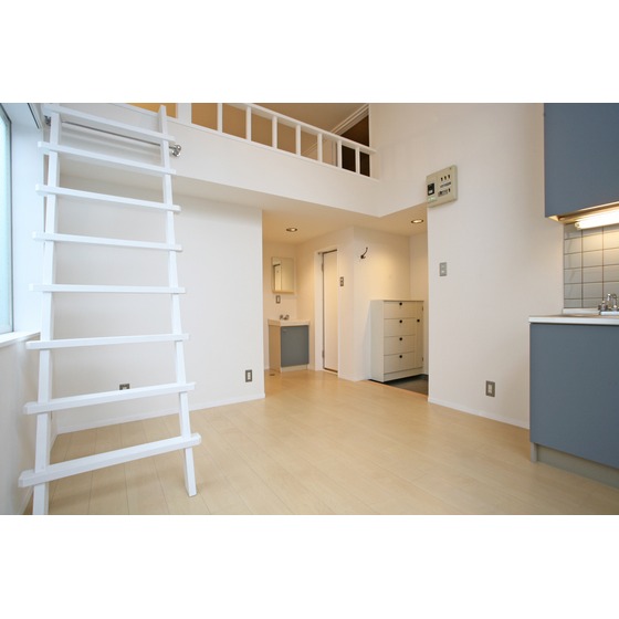 居室・リビング　白をベースにナチュラルなお部屋になってい