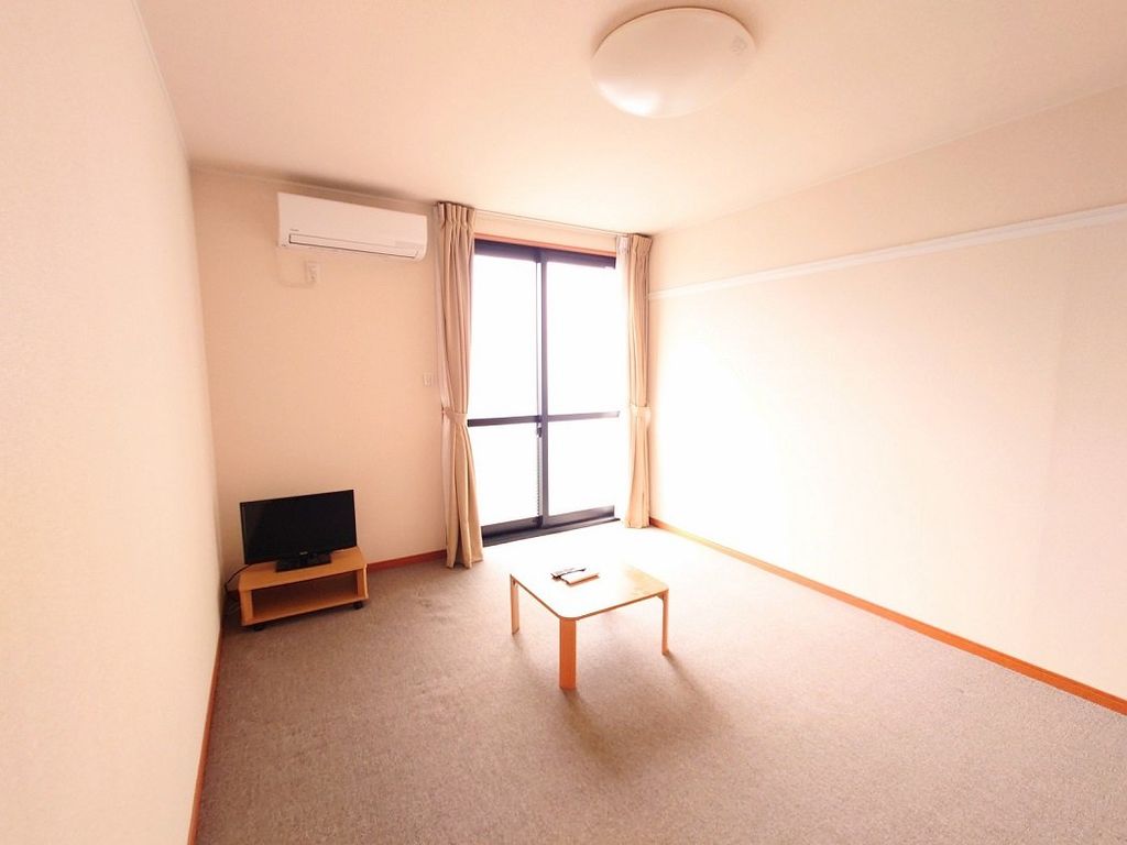 居室・リビング　1Fはフローリング、2F以上は絨毯です。