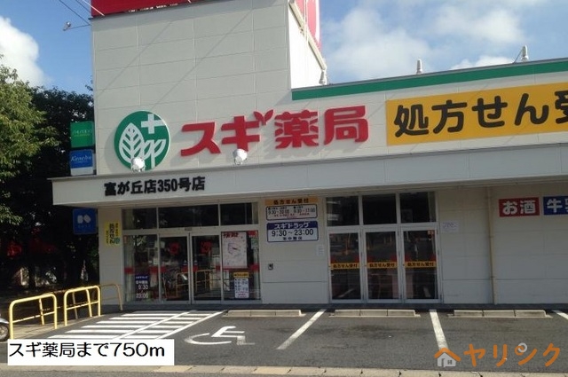 ドラックストア　スギ薬局（ドラッグストア）まで750m