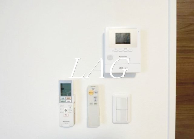 セキュリティ　モニター付インターホンです。