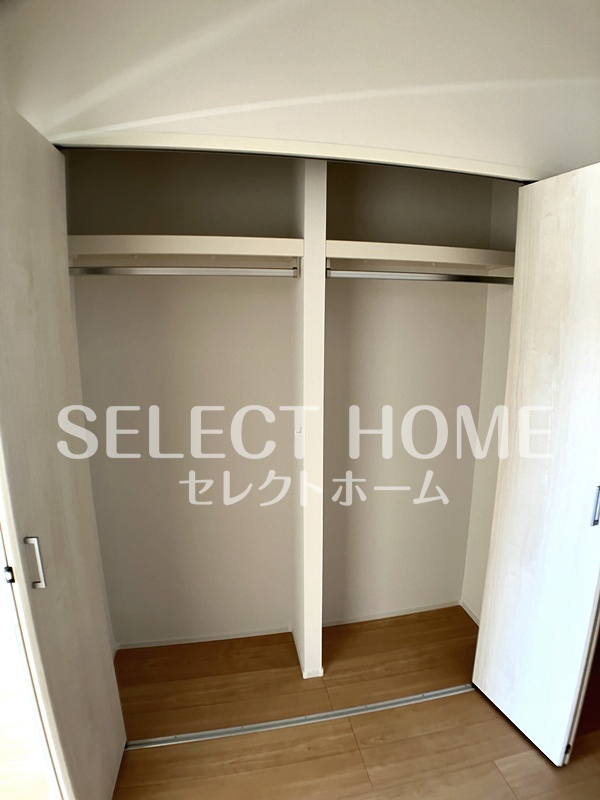 収納　収納のためのスペースです