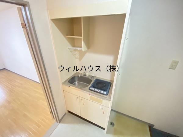 キッチン　１口コンロ付き！