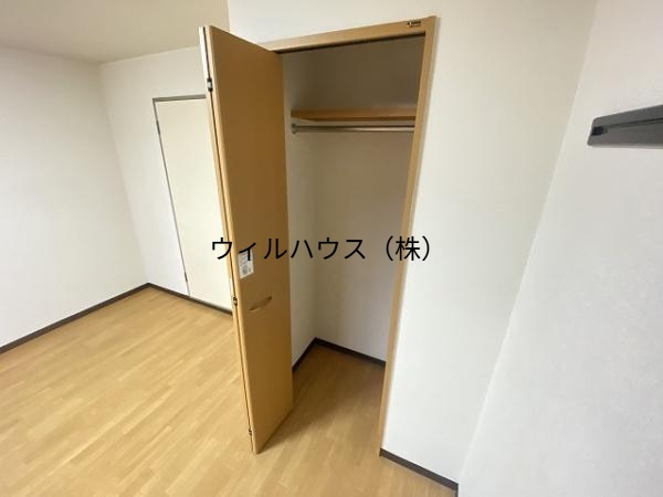 収納　クローゼット！
