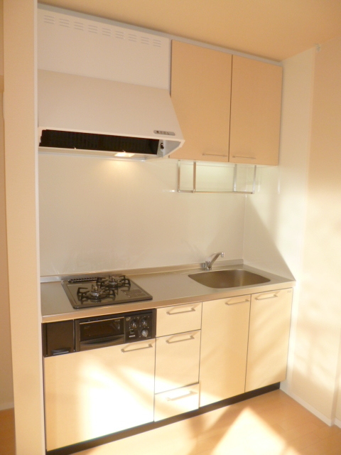 キッチン　★ガス２口グリル付きシステムキッチン★