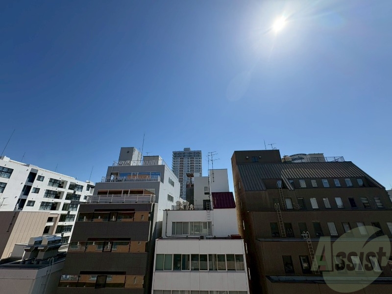眺望　眺望はこちら。静かな住宅街という印象を受けました。