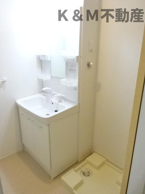 洗面設備　洗面所です