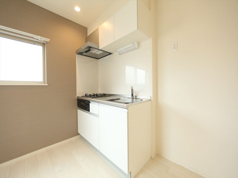 キッチン　システムキッチン（ガス2口コンロ・グリル付）　同仕様写真