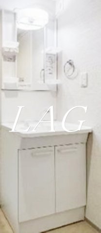 洗面設備　洗面台です。※同一仕様です。