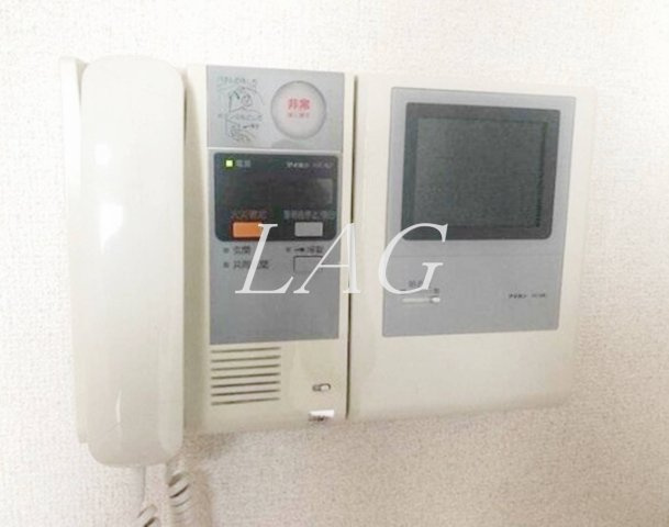 セキュリティ　モニター付きインターフォンです。