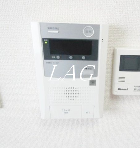 セキュリティ　モニター付きインターホンです。