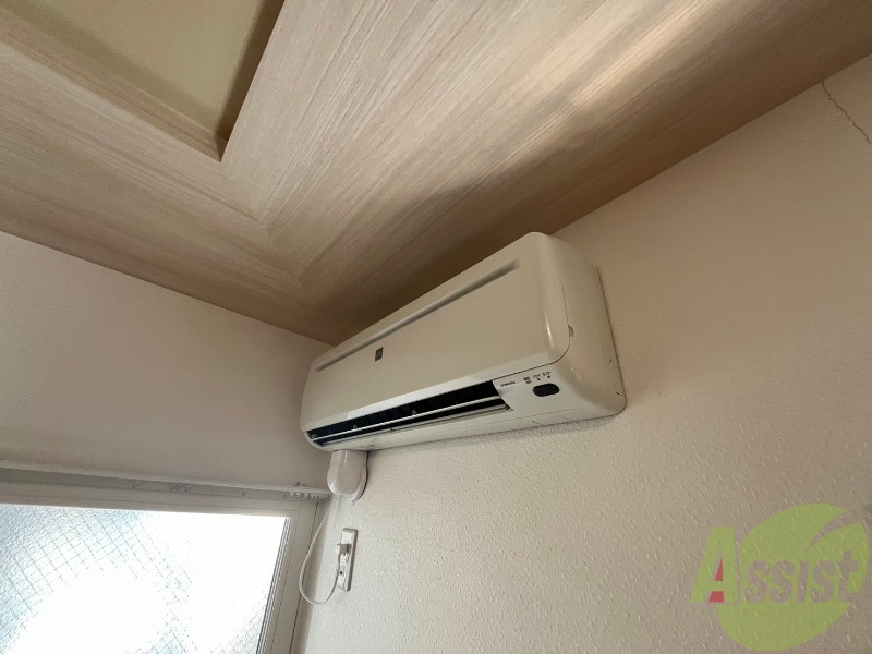 その他設備　こちらはエアコンが設置されております！夏場も快適です！