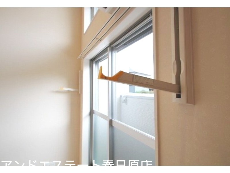 その他　洗濯物を室内で干せます。