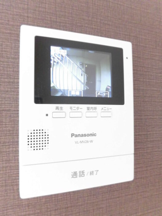 セキュリティ　TVモニター付きで安心です☆