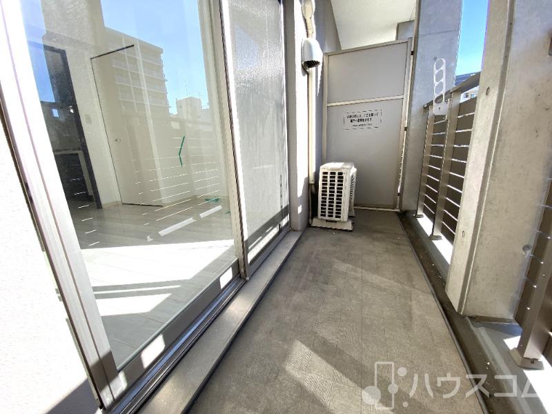 バルコニー　日当たりばっちりです！
