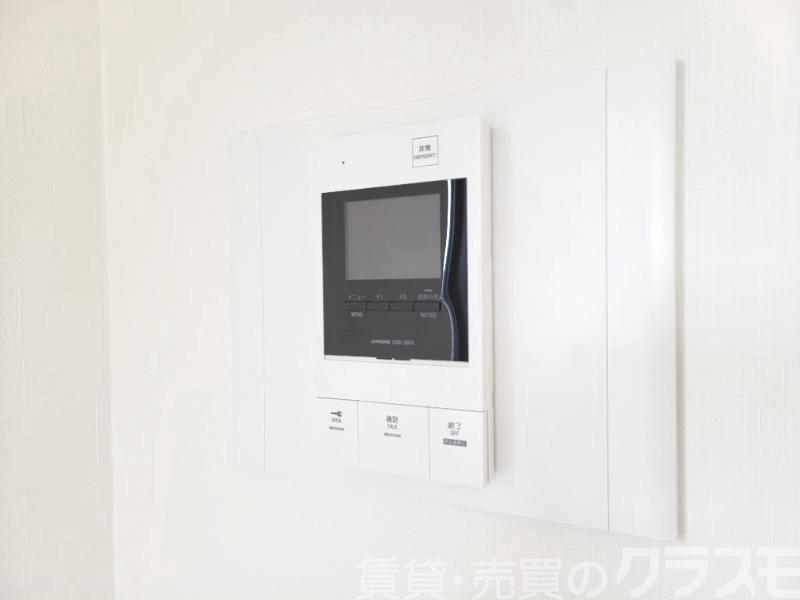セキュリティ　訪問チェックができるモニターホン！