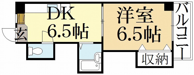 モノシャカ憧の間取り写真