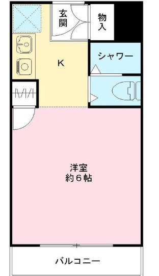 エルベコート泉大津の間取り写真