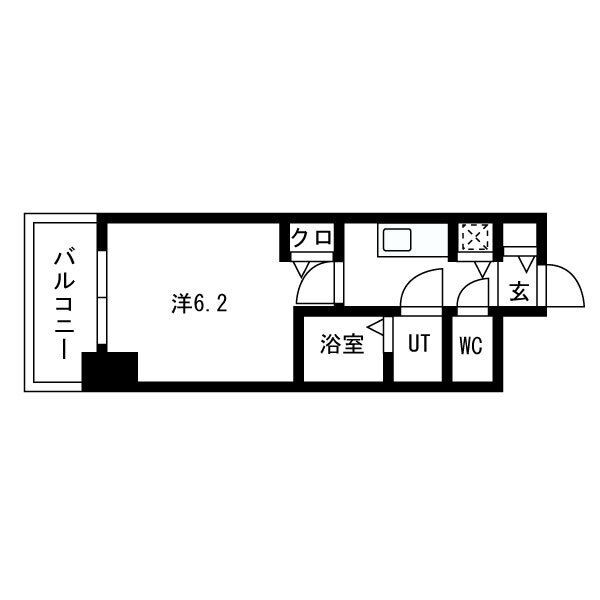 プレサンス高津公園ディオの間取り写真