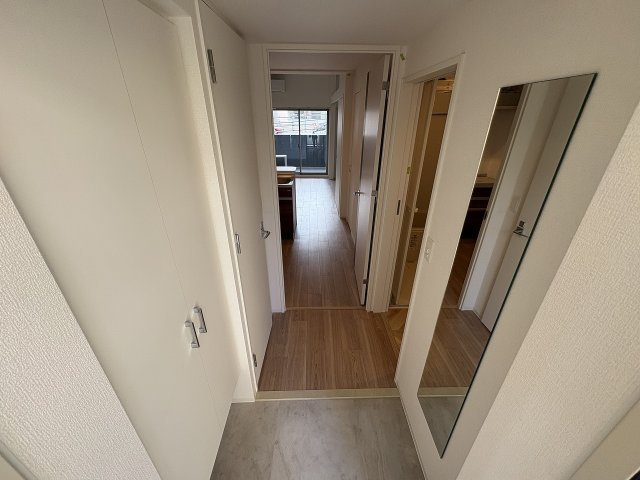 玄関　収納もある玄関です