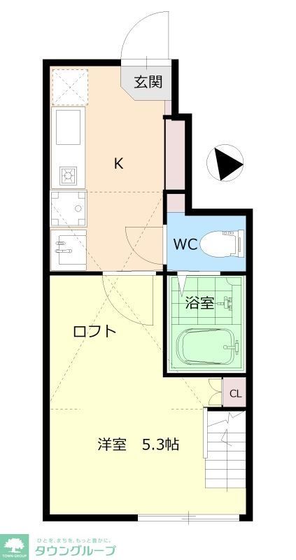 ロフトステアの間取り写真