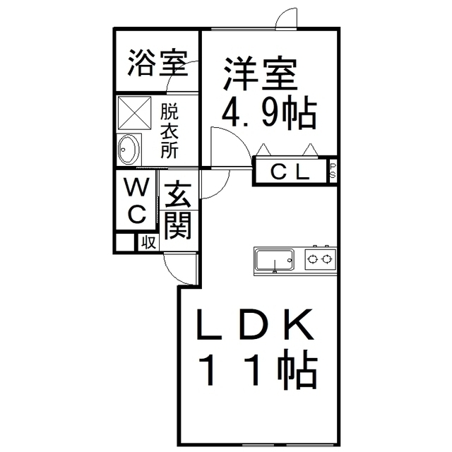 Ariesの間取り写真