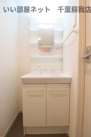 洗面設備　洗面所です