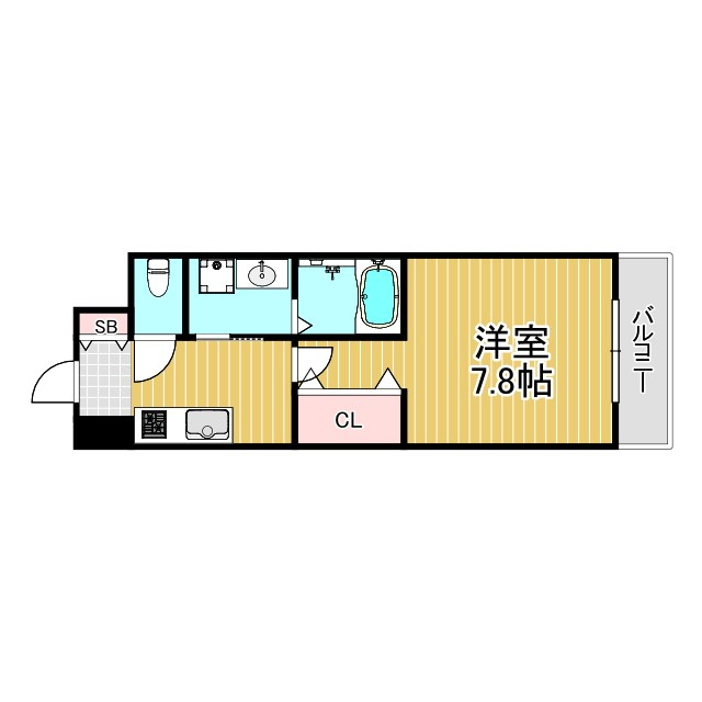 ハックスビエント甲子園口の間取り写真