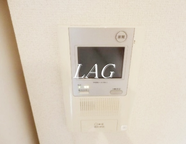 セキュリティ　モニター付きインターフォンです。